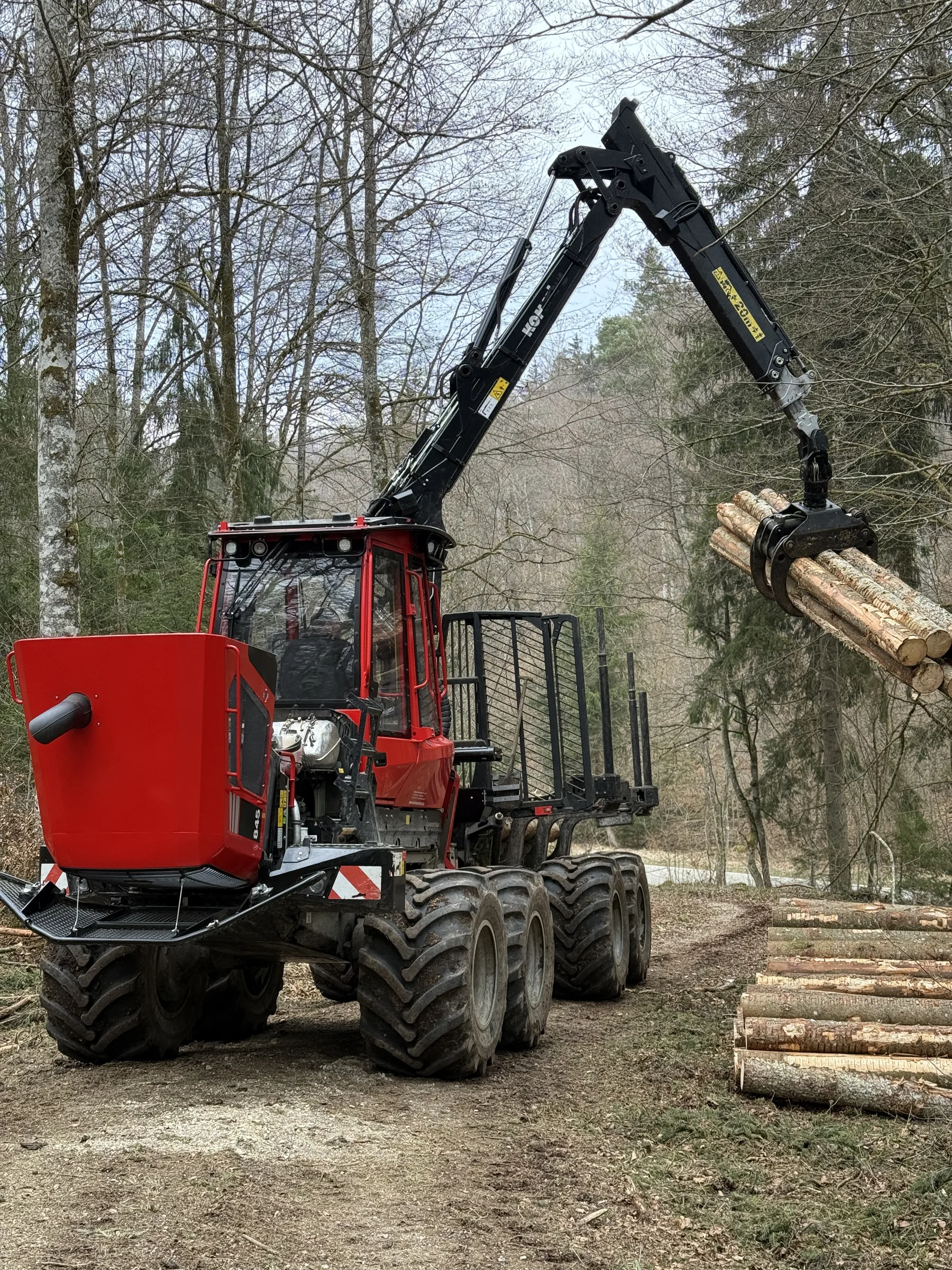 Komatsu Harvester Forwarder Radlader Chiptuning & Motoroptimierung