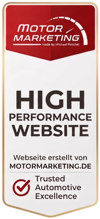 Website für Chiptuning und Motoroptimierung, erstellt von MotorMarketing