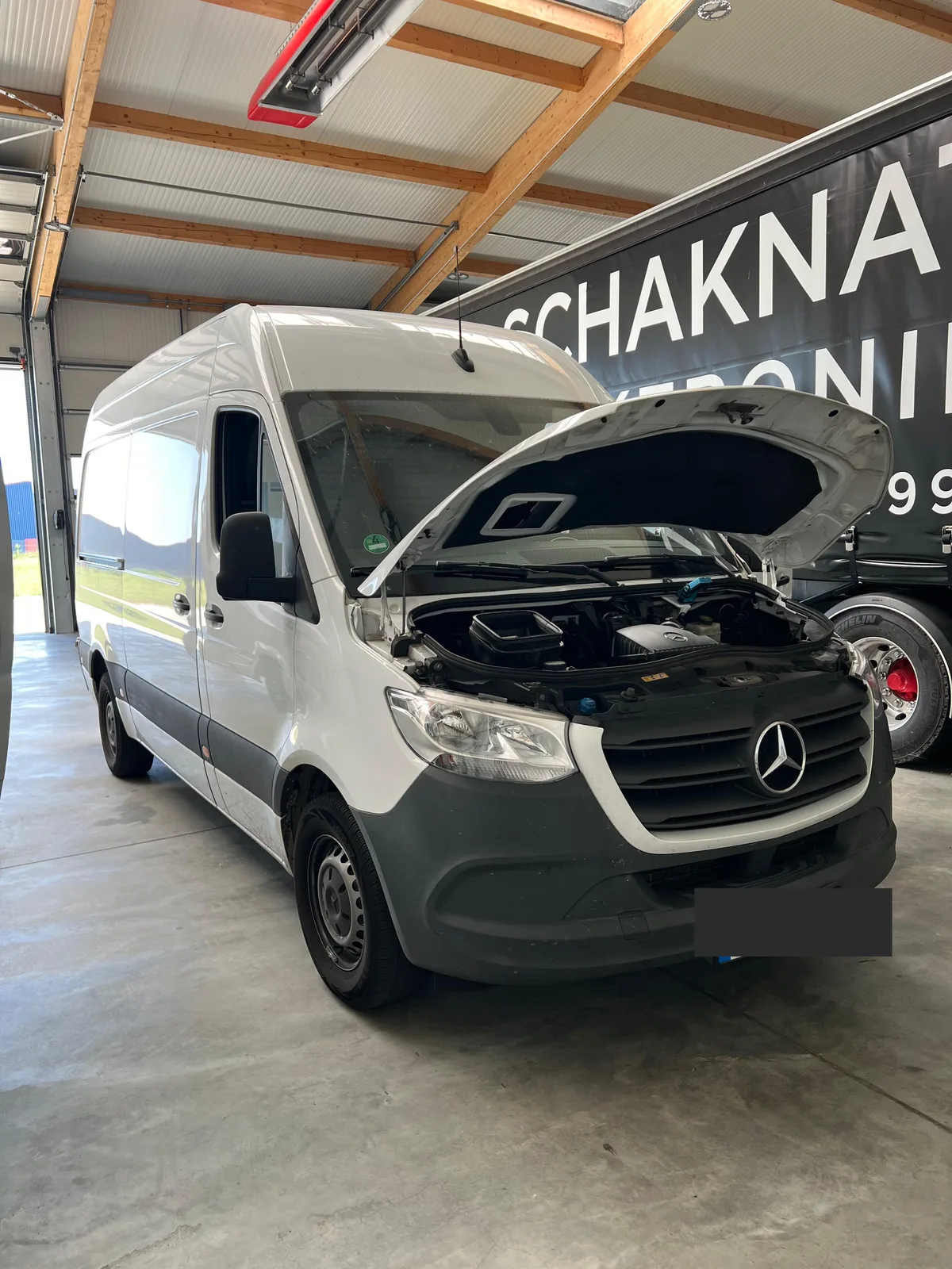 Mercedes Sprinter beim Chiptuning bei Schaknat Elektronik